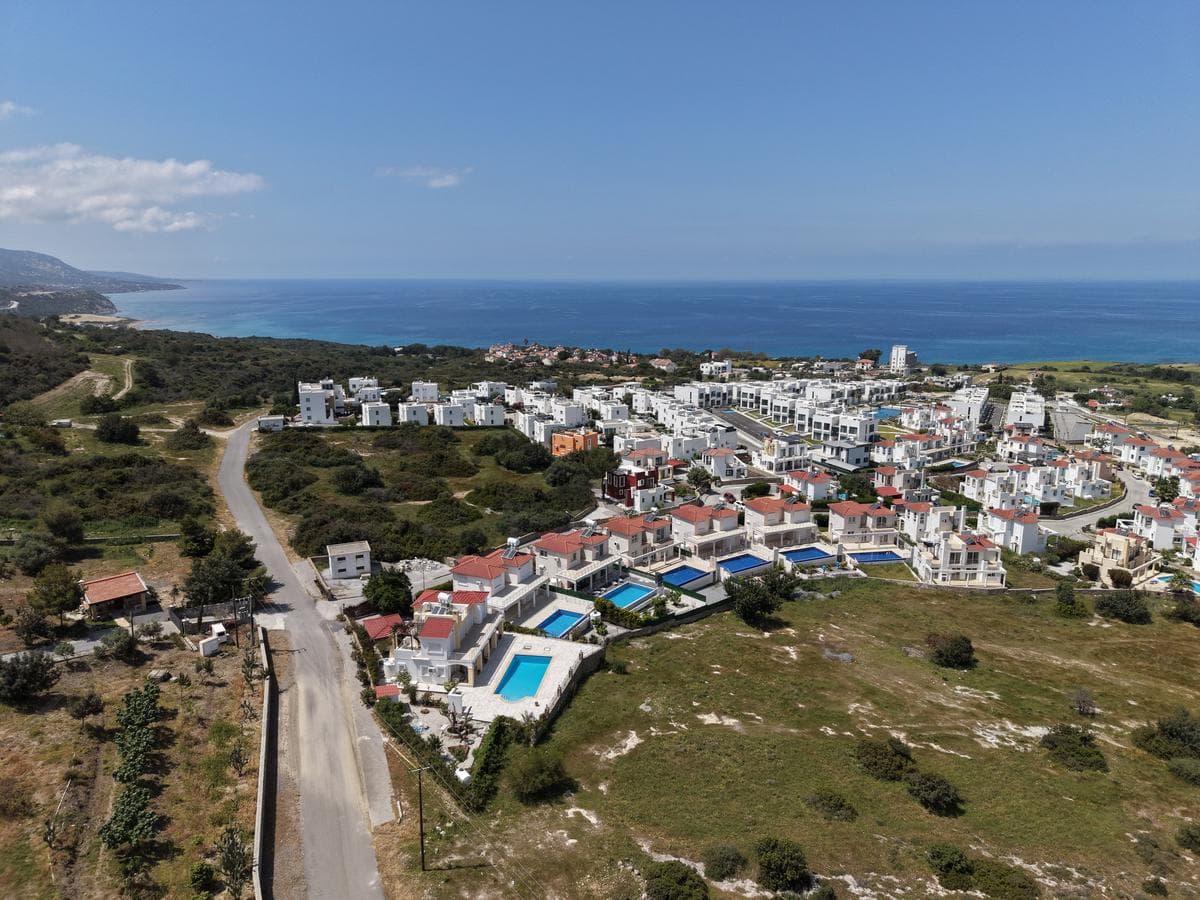 Coastline panoramic view