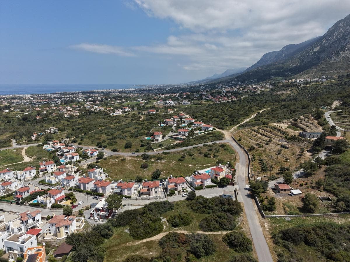 Panoramic view of the North Cyprus landscape